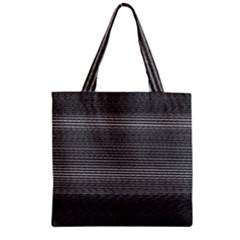 Shadow Faintly Faint Line Included Static Streaks And Blotches Color Gray Zipper Grocery Tote Bag by Mariart