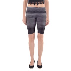 Shadow Faintly Faint Line Included Static Streaks And Blotches Color Gray Yoga Cropped Leggings