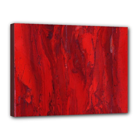Stone Red Volcano Canvas 16  X 12  by Mariart