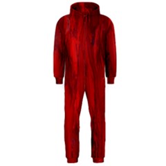 Stone Red Volcano Hooded Jumpsuit (men) 