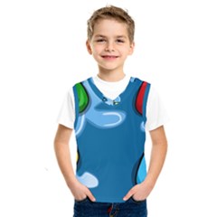 Water Balloon Blue Red Green Yellow Spot Kids  Sportswear