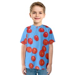 Tomatoes Fruite Slice Red Kids  Sport Mesh Tee