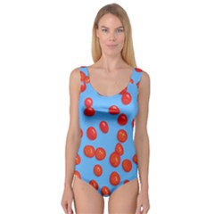 Tomatoes Fruite Slice Red Princess Tank Leotard  by Mariart