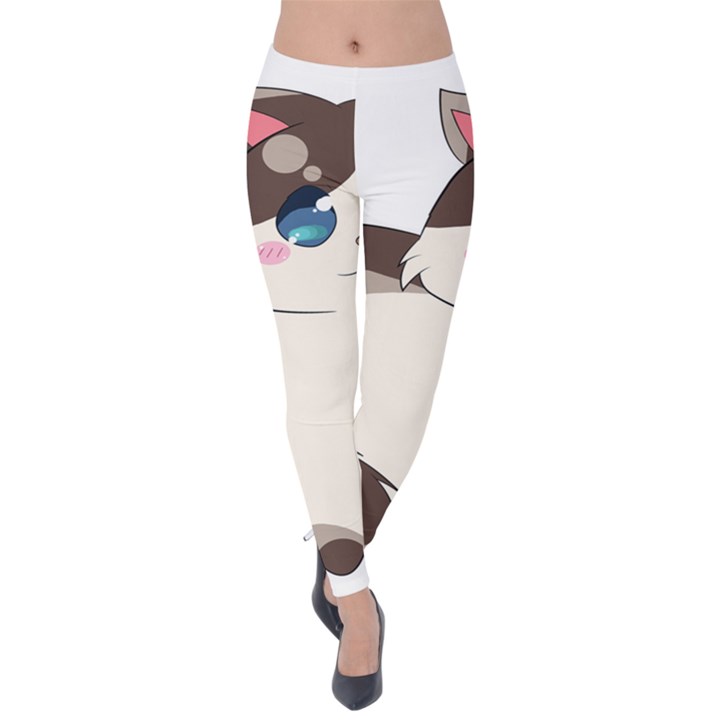 Ragdoll Cat for Life Velvet Leggings