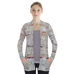 Dirty canvas              Women s Open Front Pockets Cardigan