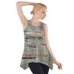 Dirty canvas                    Side Drop Tank Tunic