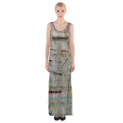 Dirty canvas                    Maxi Thigh Split Dress