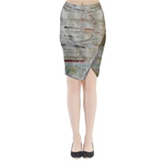 Dirty canvas              Midi Wrap Pencil Skirt