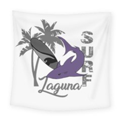 Surf - Laguna Square Tapestry (large) by Valentinaart