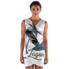 Surf - Laguna Wrap Front Bodycon Dress