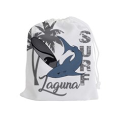 Surf - Laguna Drawstring Pouches (extra Large) by Valentinaart