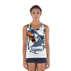 Surf - Laguna Women s Sport Tank Top  by Valentinaart