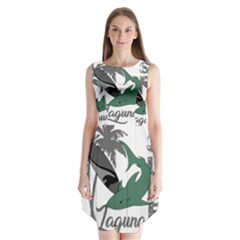 Surf - Laguna Sleeveless Chiffon Dress   by Valentinaart