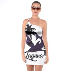 Surf - Laguna One Soulder Bodycon Dress by Valentinaart