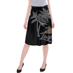 Surf - Laguna Midi Beach Skirt by Valentinaart