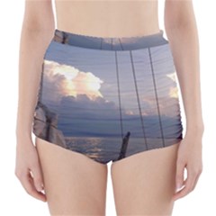 Sailing Into The Storm High-waisted Bikini Bottoms