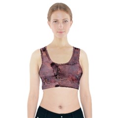 Dissonance Sports Bra With Pocket by oddzodd