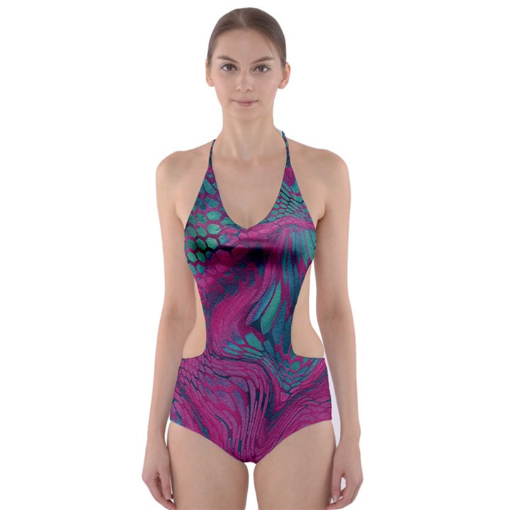 ASIA DRAGON Cut-Out One Piece Swimsuit