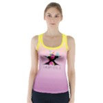 UNICORN - I AM NOT CUTE  Racer Back Sports Top