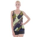 Digital Camo Crisscross Back Tank Top  View1