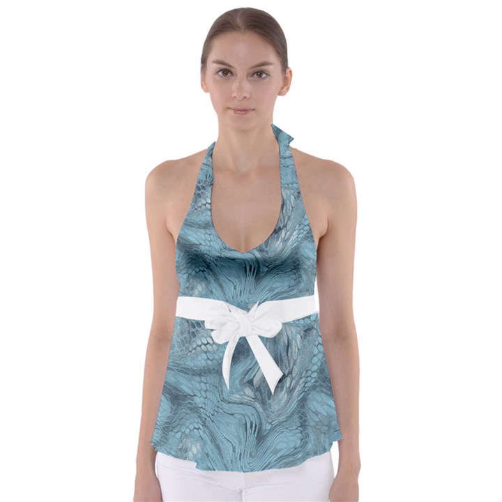 FROST DRAGON Babydoll Tankini Top