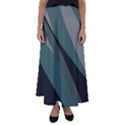 Tal Camo abstract Flared Maxi Skirt View1