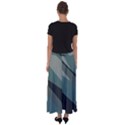 Tal Camo abstract Flared Maxi Skirt View2