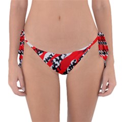 Red Hot Camo Reversible Bikini Bottom by TRENDYcouture