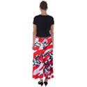 Red HOt Camo Flared Maxi Skirt View2