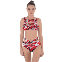 Red Hot Camo Bandaged Up Bikini Set  by TRENDYcouture