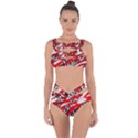 Red HOt Camo Bandaged Up Bikini Set  View1
