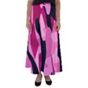 Hot Pink Camo Flared Maxi Skirt View1