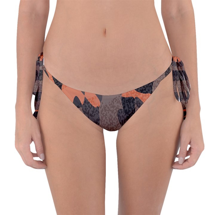 Africa Camo Reversible Bikini Bottom