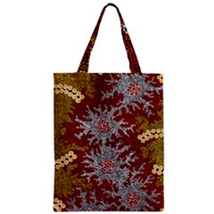 Aboriginal Art – Riverside Dreaming Zipper Classic Tote Bag by hogartharts