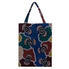 Aboriginal Art - Riverside Dreaming Classic Tote Bag by hogartharts