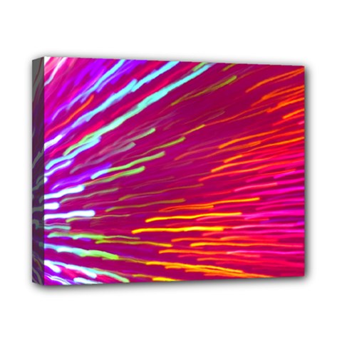 Zoom Colour Motion Blurred Zoom Background With Ray Of Light Hurtling Towards The Viewer Canvas 10  X 8 