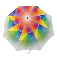 Colour Value Diagram Circle Round Folding Umbrellas