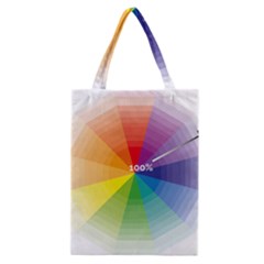 Colour Value Diagram Circle Round Classic Tote Bag by Mariart