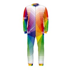 Colour Value Diagram Circle Round Onepiece Jumpsuit (kids) by Mariart