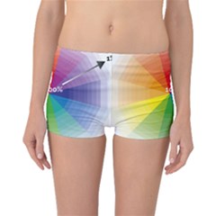 Colour Value Diagram Circle Round Boyleg Bikini Bottoms by Mariart