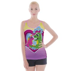 Best Friends Crisscross Back Tank Top  by UnicornFashion