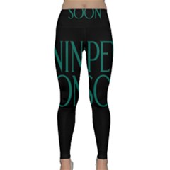 Opening Soon Sign Classic Yoga Leggings by Mariart