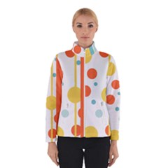 Stripes Dots Line Circle Vertical Yellow Red Blue Polka Winterwear