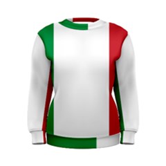 National Flag Of Italy  Women s Sweatshirt