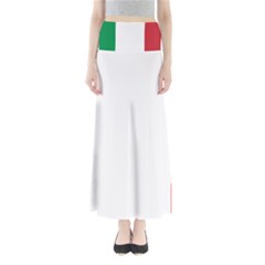 National Flag Of Italy  Maxi Skirts