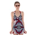 Beautiful Rays Halter Swimsuit Dress View1