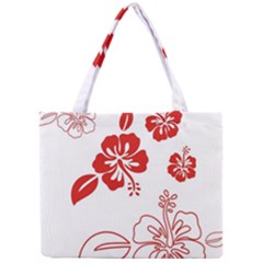 Hawaiian Flower Red Sunflower Mini Tote Bag by Mariart