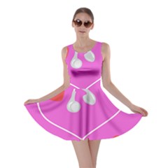 Heart Love Pink Red Skater Dress by Mariart