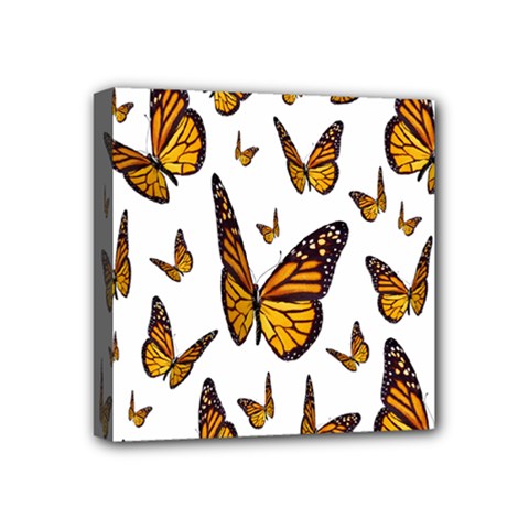 Butterfly Spoonflower Mini Canvas 4  X 4 
