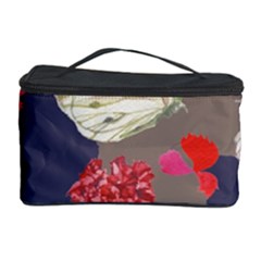 Original Butterfly Carnation Cosmetic Storage Case by Mariart